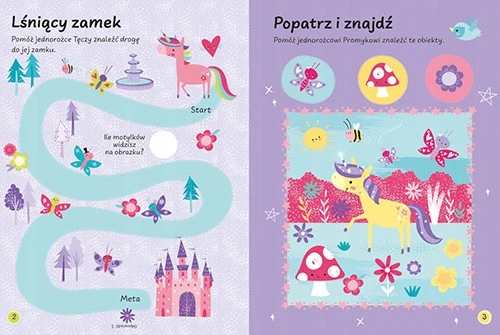 Magiczna kraina naklejki