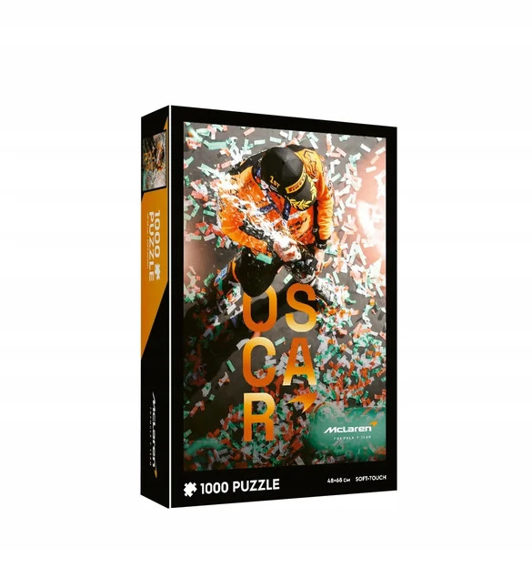 PUZZLE 1000 MCLAREN F1 OSCAR PIASTRI ZWYCIĘSTWO DEBIUT