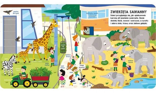 Książeczka z okienkami Wesołe zoo – Agnieszka Bator