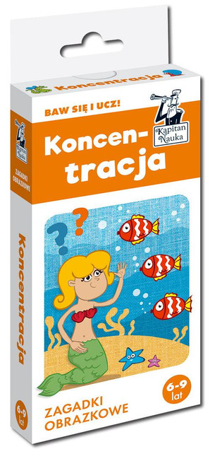 Kapitan Nauka. Koncentracja. Zagadki obrazkowe