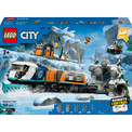 LEGO City 60470 Ekspres Polarny dla Odkrywców Arktyki – Zdalnie Sterowany Pociąg z Pługiem i Minifigurkami