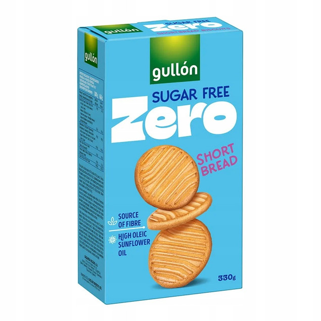 GULLON Ciastka maślane Sugar Free bez cukru 330 g