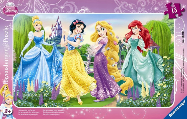 Puzzle Ravensburger Disney Princezny 15 dílků