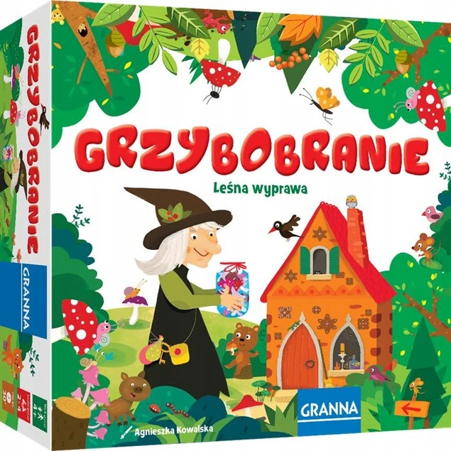Gra planszowa Grzybobranie. Leśna wyprawa Granna_1