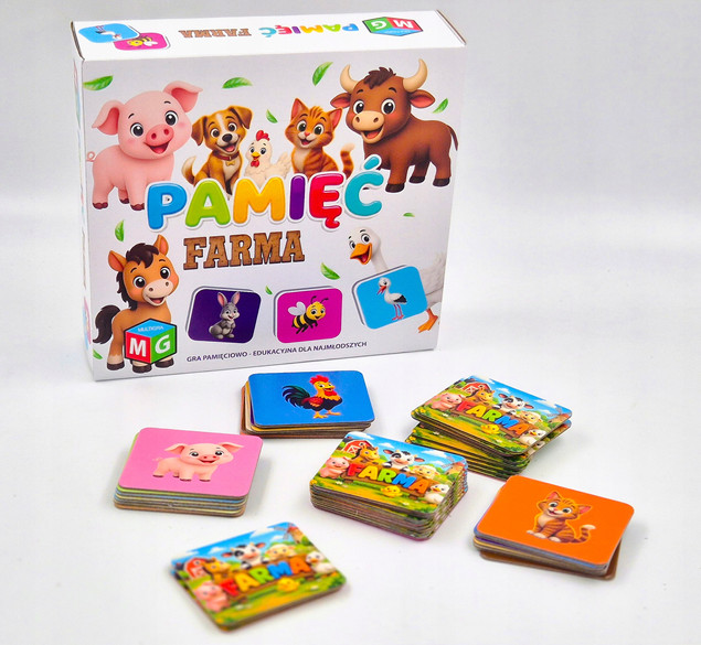 Pamięć Farma Multigra - Gra Edukacyjna