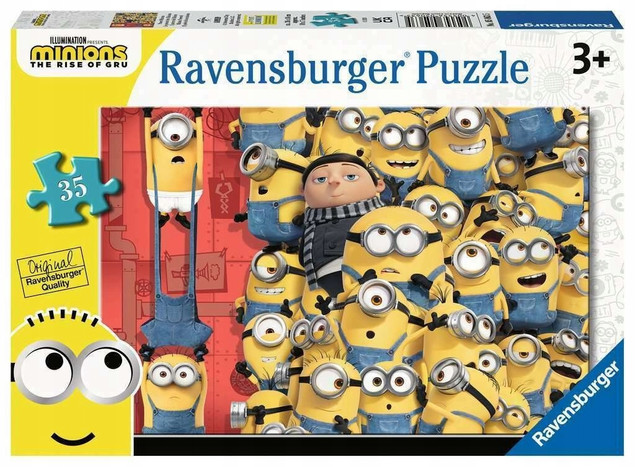 Puzzle Ravensburger 35 elementów Minionki 2
