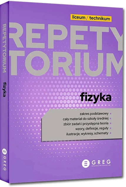 Repetytorium Fizyka Liceum Technikum 2027 Elżbieta Senderska