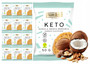 FRANK&OLI Ciastko Miękkie Keto KOKOS ORZECH NERKOWCA Bez Cukru 50g x12