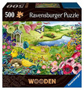Ravensburger Drewniane Puzzle 500 elementów