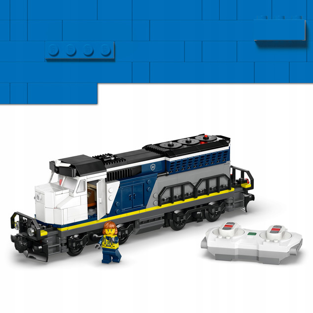 LEGO City 60508 Napad na Policyjny Pociąg Powered Up Zestaw Kolejowy Klocki dla Dzieci 7+