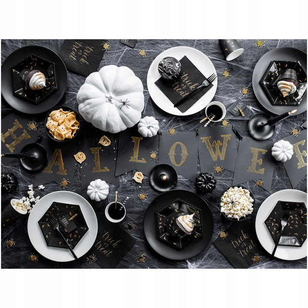 Girlanda na Halloween Party Deco GRL47 175 cm czarna