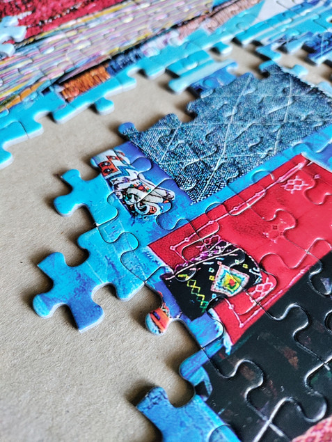 Puzzle Tactic 1000 elementów Chefchouen Maroko – Niebieskie Miasto