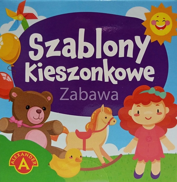 Szablony Kieszonkowe Pojazdy Do Odrysowania Auta 4+ Alexander 2510