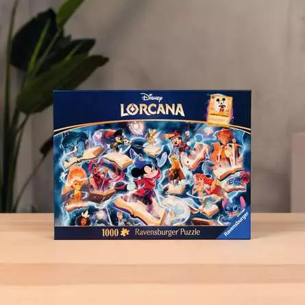 Puzzle 2D: Lorcana Steel (1000 elementów)