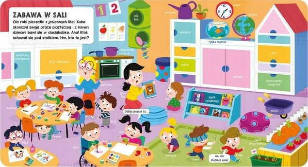 Książeczka z okienkami. Przedszkole