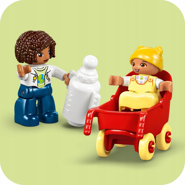 LEGO 10470 DUPLO Nowoczesny dom rodzinny 3 w 1 z figurkami
