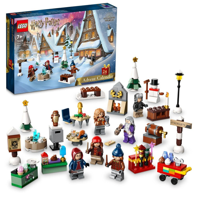 LEGO Harry Potter Kalendarz Adwentowy 2023 227el. 7+ 76418