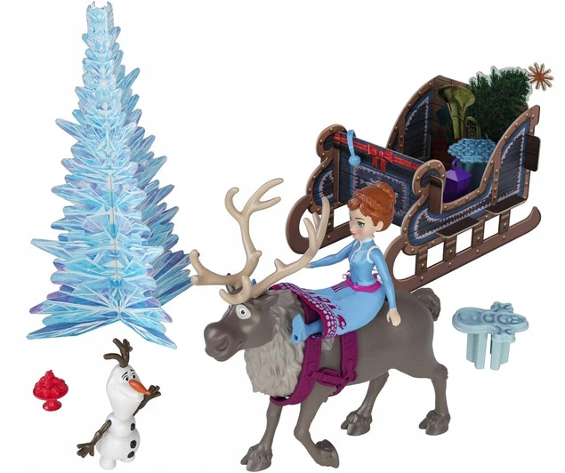 Disney Kraina Lodu kalendarz adwentowy z lalkami i akcesoriami