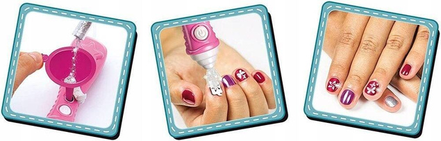 Zestaw Do Manicure Z Suszarką Dla Dzieci Studio Crazy Chic 6+ Clementoni