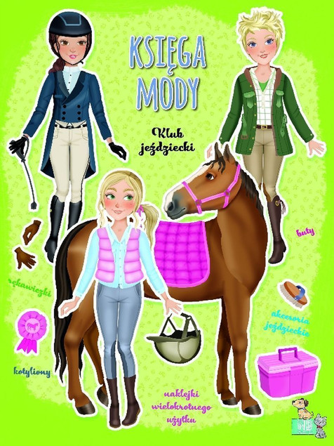 Księga mody klub jeździecki Praca zbiorowa