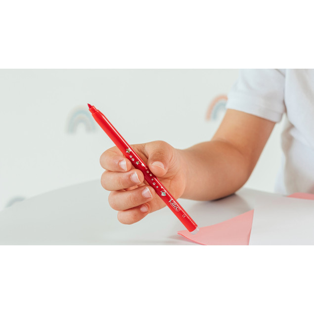 BIC KIDS Magic Flamastry Mazaki Pisaki Magiczne z WYMAZYWACZEM 12 Kolorów