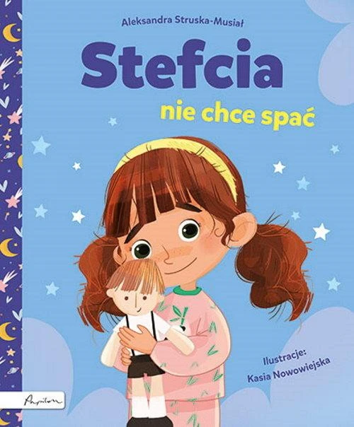 Wnętrze książki Stefcia nie chce spać