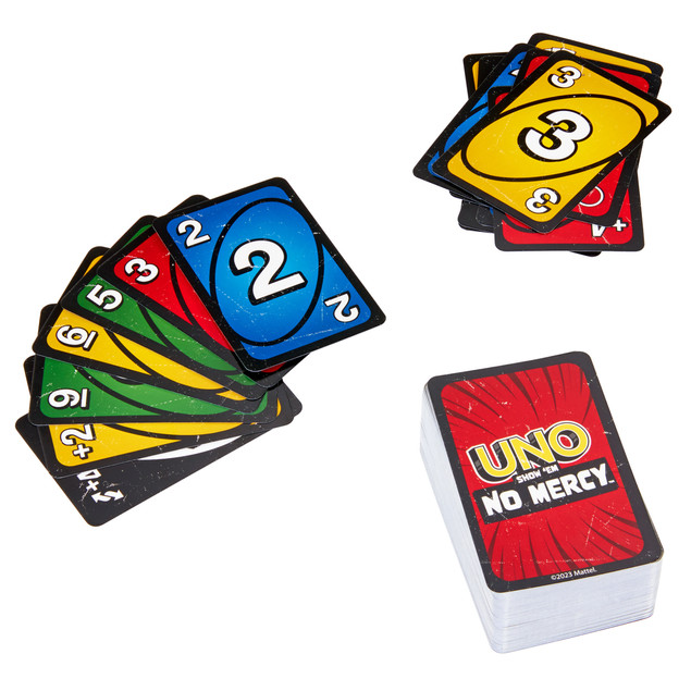 UNO No Mercy Bez litości gra karciana