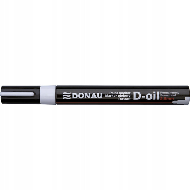 Marker olejowy biały Donau 1 szt.