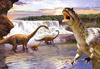 PUZZLE DINOZAURY DIPLODOKI 8+ 260 EL CASTOR