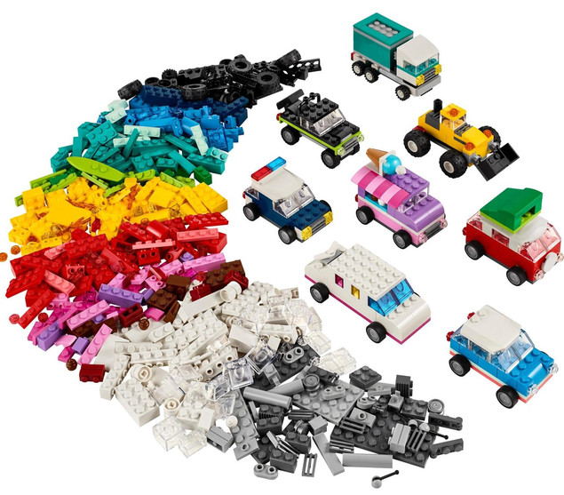 Lego CLASSIC 11036 Kreatywne pojazdy