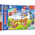 Puzzle 100 elementów Psi Patrol Brokatowe Błyszczące psiaki Trefl 14835
