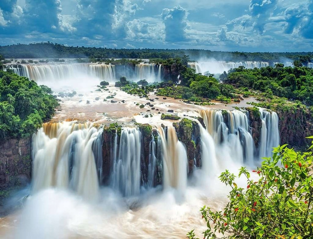 Puzzle Ravensburger 2000 elementów Wodospad Iguazu