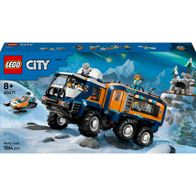 Klocki LEGO City 60471 Ciężarówka z laboratorium arktycznej odkrywczyni