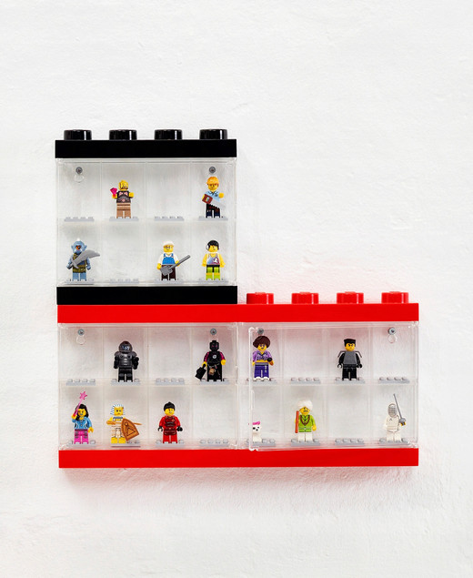 Gablotka LEGO Classic 40660006 na 16 Minifigurek Szara