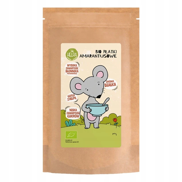 Bio Płatki Amarantusowe 250 g HELPA ekologiczne_1