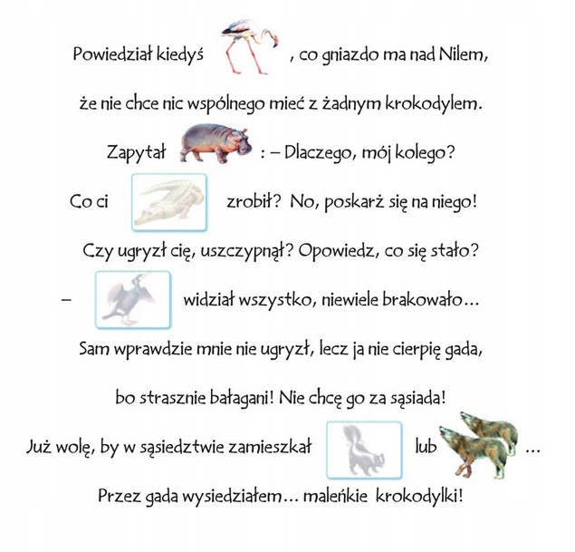 Akademia Rymowania Zwierzaki z ZOO + ZAGRODY + LASU W. Drabik 4+ Skrzat