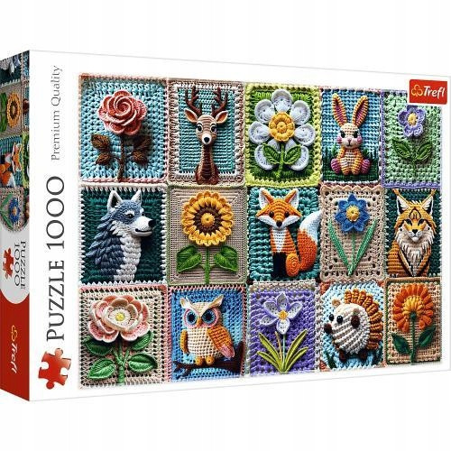 Puzzle 1000 elementów. Szydełkowanie - moja pasja Trefl