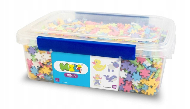 Meli Minis Pastel Edu Klocki Wafle 2800 elementów