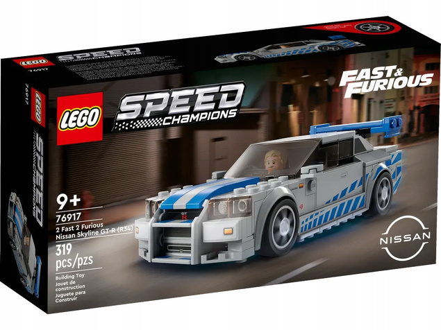 LEGO Speed Champions Nissan Skyline GT-R (R34) 319 el. 9+ 76917