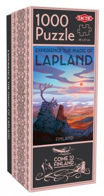 Puzzle Tactic 1000 el. Experience the Magic of Lapland - Magia Laponii