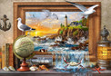 Puzzle 1000 Układanka Morze OBRAZ Ptaki Zwierzęta Marynarz 9+ Castorland