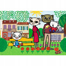 MAXI PUZZLE KOTY KICIA KOCIA 24 EL.TREFL DUŻE