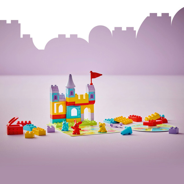 LEGO DUPLO 10450 Zamek i Gra Planszowa 2w1 Edukacyjny