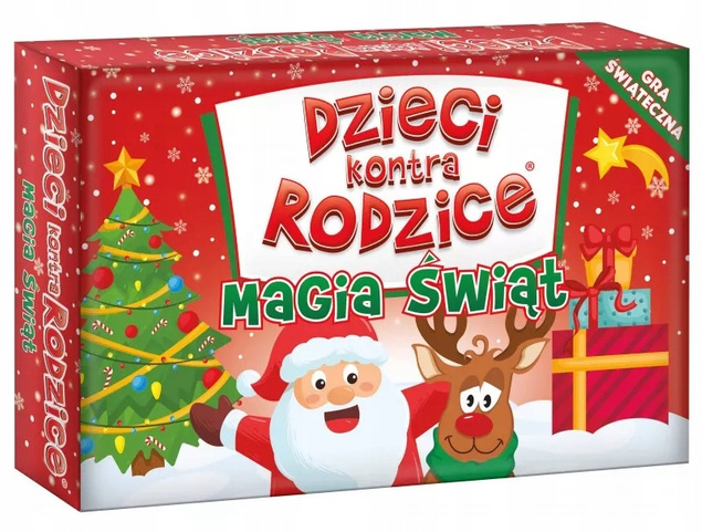 Karty Piotruś Pamięć Wersja ŚWIĄTECZNA + Dzieci Kontra Rodzice MAGIA ŚWIĄT