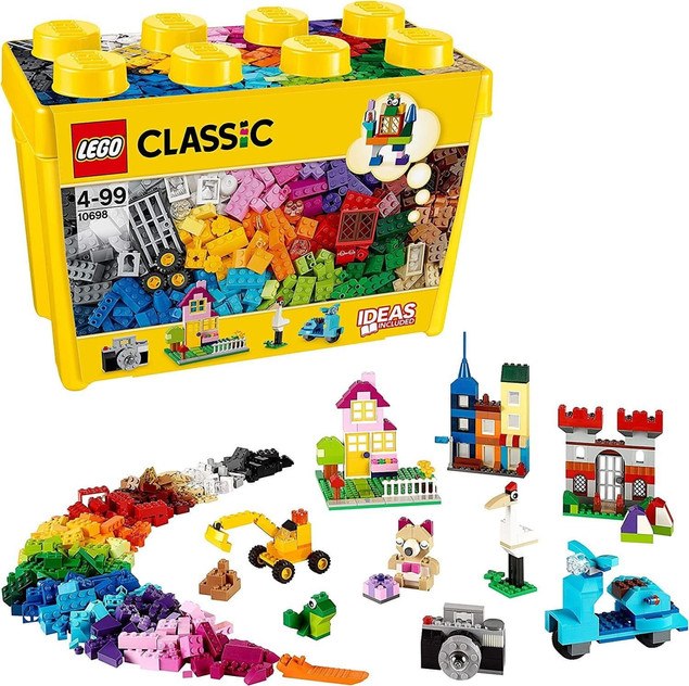 LEGO Classic Kreatywne Klocki Duże Pudełko 790 el. 4+ 10698