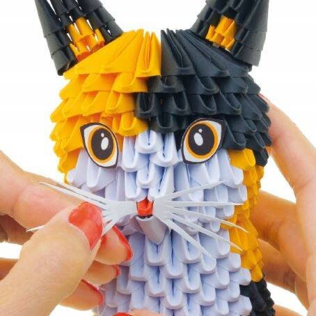 Origami 3D Kot 743 Elementy - Alexander