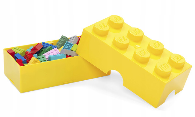 Śniadaniówka LEGO Klocek 8 Lunch Box Żółta 950 ml