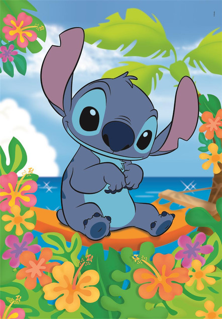 Puzzle Supercolor 104 Układanka Bajka LILO I STITCH Disney 6+ Clementoni