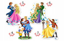 PUZZLE MAXI 4W1 KSIĘŻNICZKI PRINCESS 3+ CASTOR