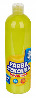 Farba Szkolna Plakatowa Cytrynowa 500ml W Butelce 3+ Astra